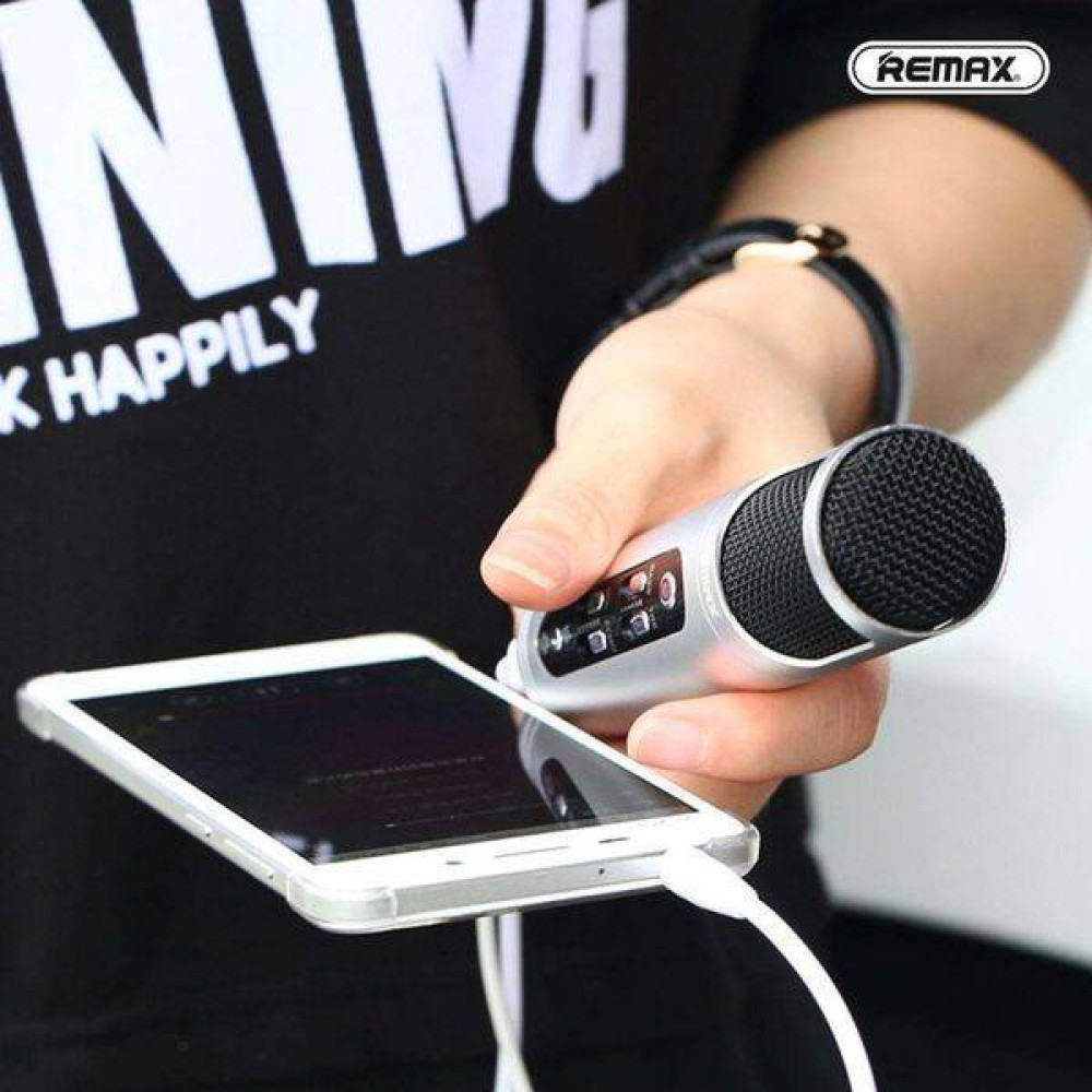 Караоке микрофон REMAX Smart Microphone RMK-K02 купить в Минске, рассрочка