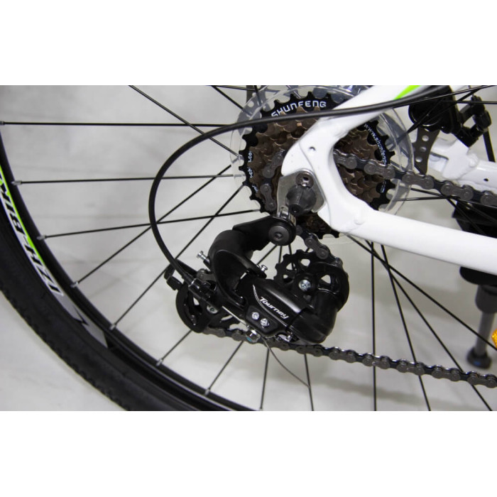 Велосипед IZH-BIKE PHANTOM 2700 27.5" (белый/зеленый)