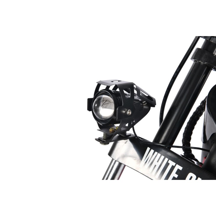 Электроскутер White Siberia PRO 2500w 42ah Черный