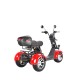 Электроскутер трицикл White Siberia PRO TRIKE 3000W 21Ah Красный