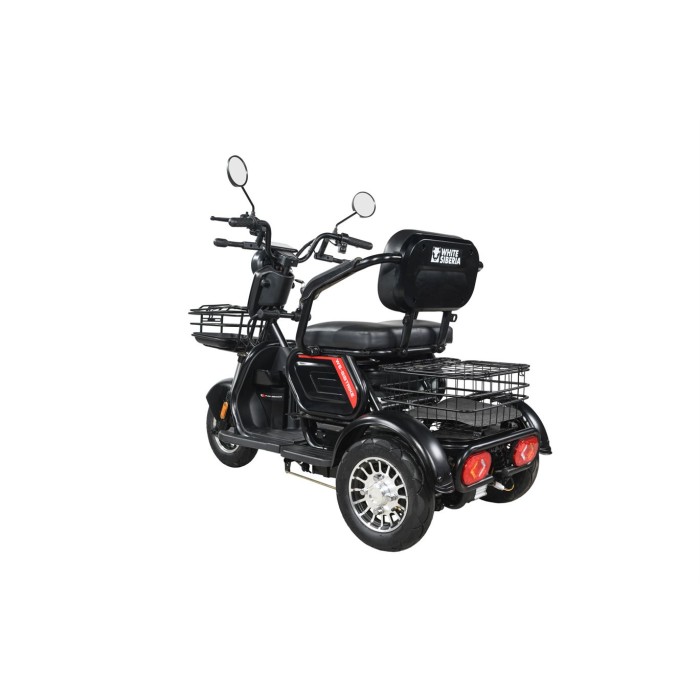 Электроскутер трицикл WHITE SIBERIA SIBTRIKE 2000W