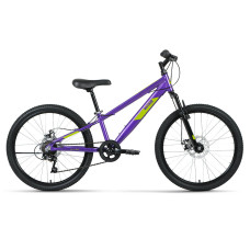 Велосипед ALTAIR AL 24 D фиолетовый 2022