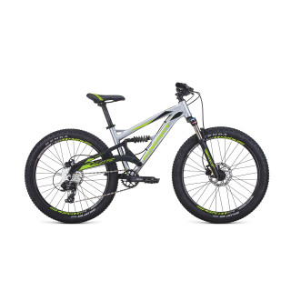 Велосипед FORMAT 6612 24 серебристый / чёрный матовый 14.5 2020-2021