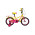 Детский велосипед FORWARD FUNKY 16 желтый/фиолетовый 10" 10.5" 2021