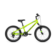 Детский велосипед FORWARD UNIT 20 2.2 ярко-зеленый/черный 10" 10.5" 2021