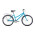 Велосипед FORWARD BARCELONA 26 1.0 бирюзовый / бежевый 17" 2021