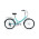 Велосипед FORWARD VALENCIA 24 2.0 мятный / серый 16" 2021