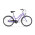 Велосипед FORWARD EVIA AIR 26 2.0 фиолетовый / белый 16" 2021