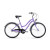 Велосипед FORWARD EVIA AIR 26 2.0 фиолетовый / белый 16" 2021