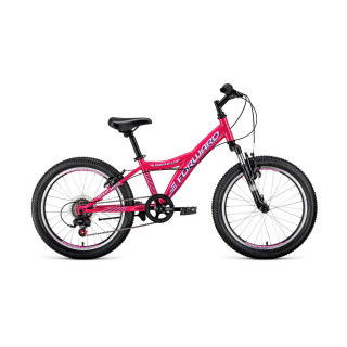 Детский велосипед FORWARD DAKOTA 20 2.0 розовый/белый 10" 10.5" 2021