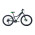 Велосипед FORWARD TWISTER 24 2.0 disc черный / ярко-зеленый 12" 2021