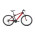 Велосипед FORWARD FLASH 26 1.0 черный / красный 17" 2021