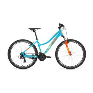 Велосипед FORWARD JADE 27,5 1.2 S бирюзовый / желтый 16" 16.5" 2021