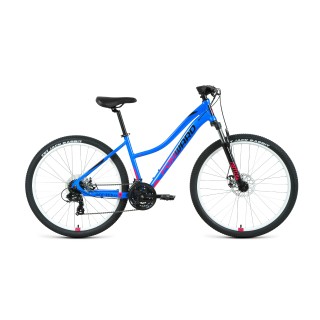 Велосипед FORWARD JADE 27,5 2.2 S DISC голубой / розовый 16" 16.5" 2021