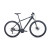 Велосипед FORWARD APACHE 29 3.2 disc черный матовый / серебристый 21" 2021