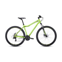 Велосипед FORWARD SPORTING 29 2.0 disc светло-зеленый / черный 19" 2021