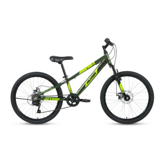 Велосипед ALTAIR AL 24 D зеленый 2021