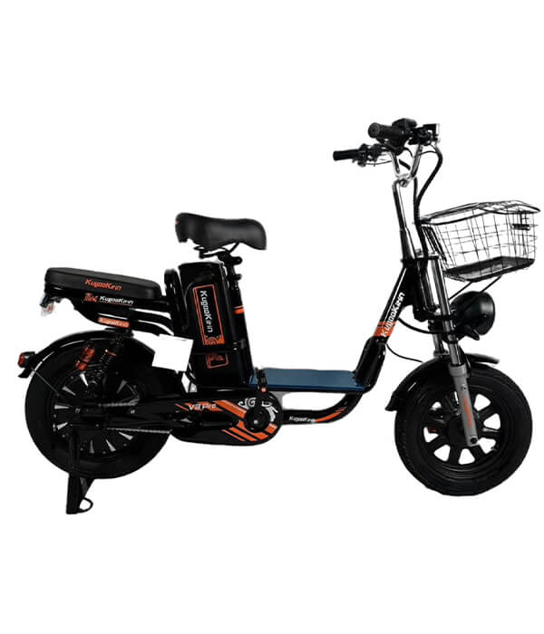 Купить электровелосипед с корзиной и багажником Kugoo Kirin V3 Pro