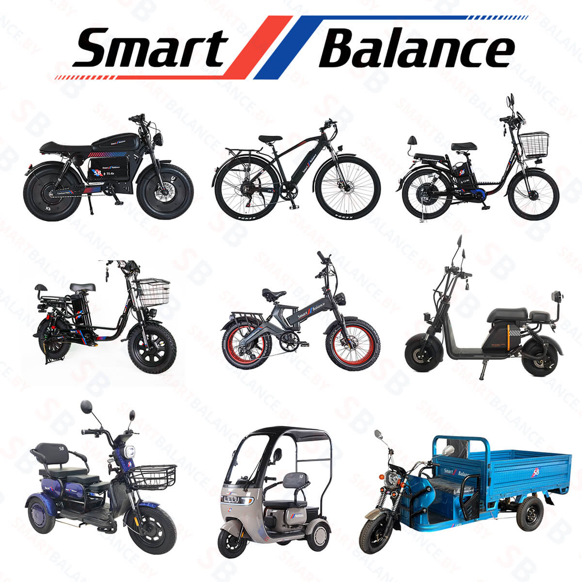 Электроскутеры и электровелосипеды Smart Balance оптом